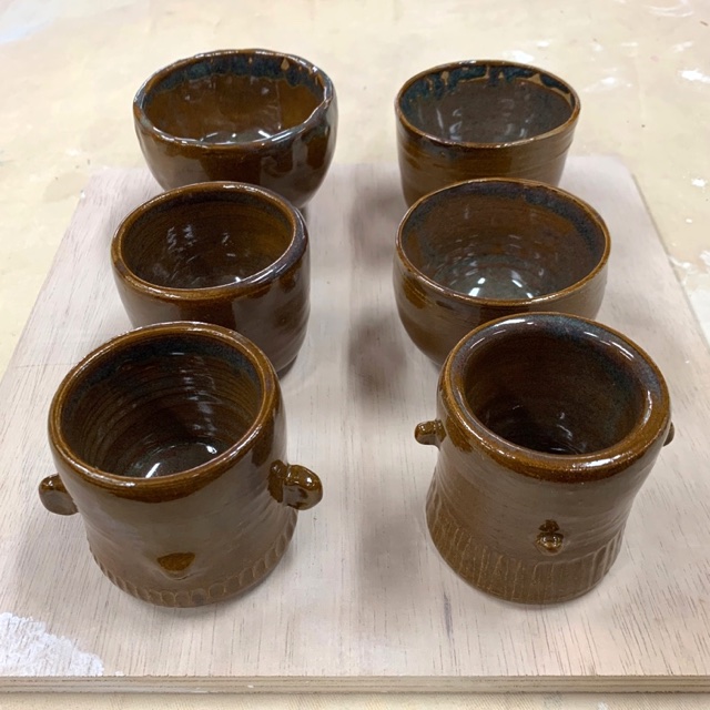 棕色釉系列釉色示範教具